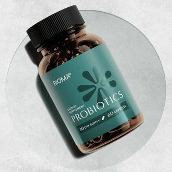 BIOMA Probiotics Digestive Health Gut Support for Men & Women 60 Capsules