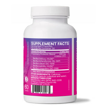 MegaSporeBiotic Probiotics for Women & Men 60 Capsules