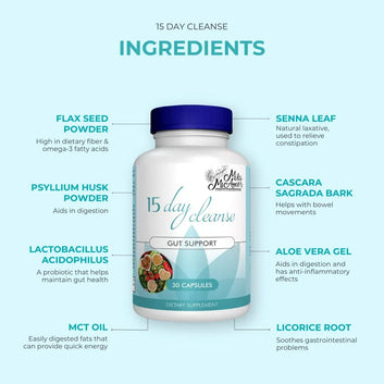 Mila MicAmor 15 Day Cleanse 30 Capsules
