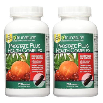 Trunature Prostate Health Complex Supplement 250 Softgels