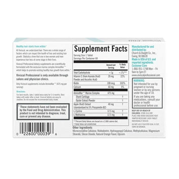 Viviscal Pro Advanced Hair Growth Support Supplement 180 Tablets