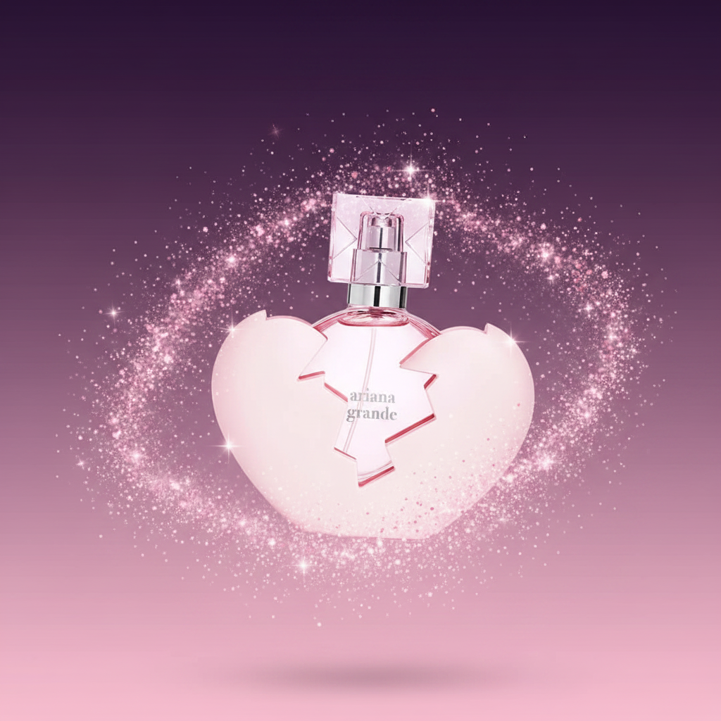 Ariana Grande Thank U Next EDP floating glitter fantasy