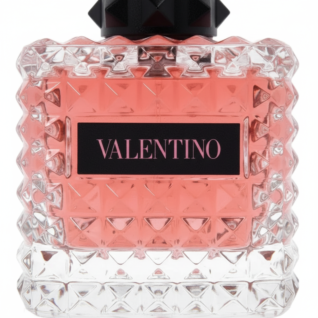 Valentino Donna Born in Roma EDP crystal texture close up