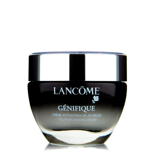 Lancôme Génifique Youth Activating Cream 1.7 oz – black glass jar with silver lid