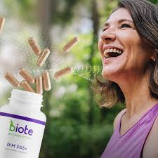 Biote DIM SGS+ 60 Capsules dietary supplement white bottle