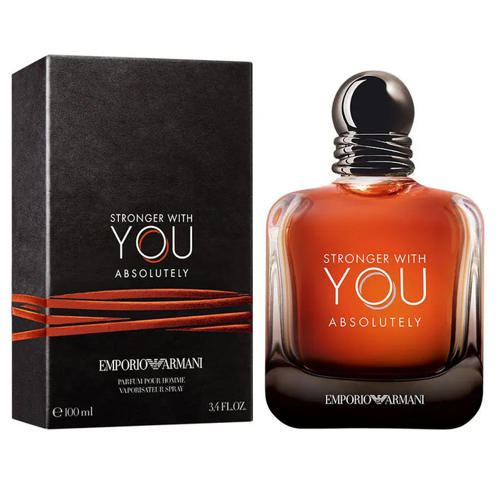 Emporio Armani Stronger With You Absolutely Parfum 100ml bottle with box